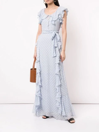 Shop Alice Mccall Moon Talking Gown In Crystal