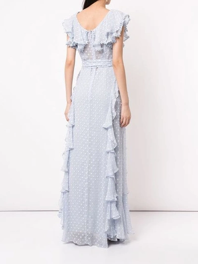 Shop Alice Mccall Moon Talking Gown In Crystal