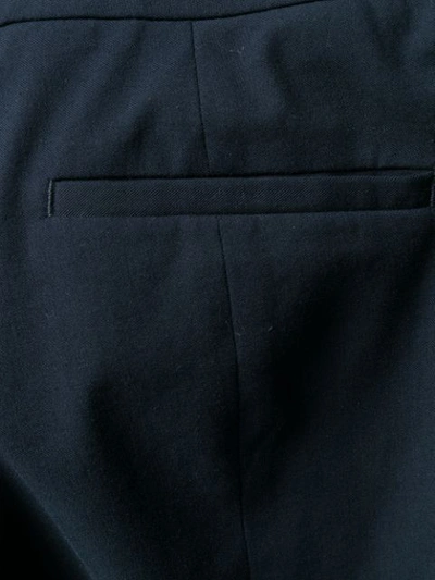 PESERICO SLIM-FIT TROUSERS - 蓝色