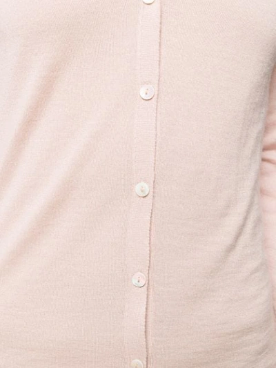 Shop N•peal Superfine Cardigan In Pink