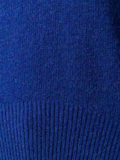 Shop Maison Flaneur Loose Fitted Sweater In Blue