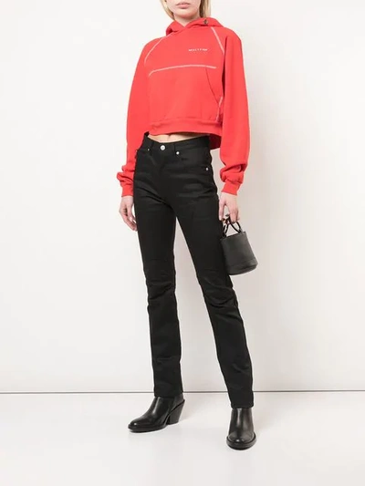 Alyx Panelled Skinny Trousers In Black