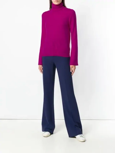 Shop Antonia Zander Turtleneck Jumper In 21860 Fandango