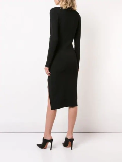 Shop Altuzarra 'gianni' Dress In Black