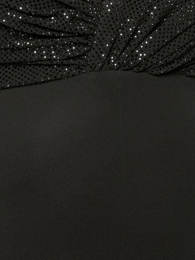 Shop Alexandre Vauthier Stretch Bustier Dress In Black