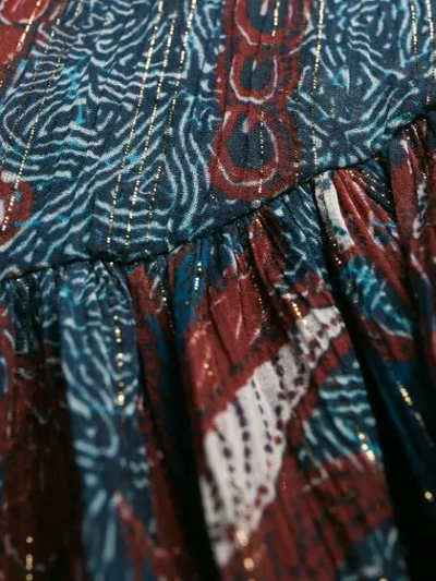 Shop Ulla Johnson Printed Ailie Skirt In Blue