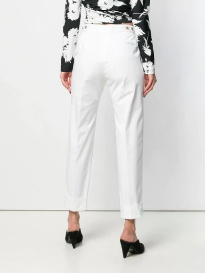 Shop Pt01 Andrea Tapered Trousers In White