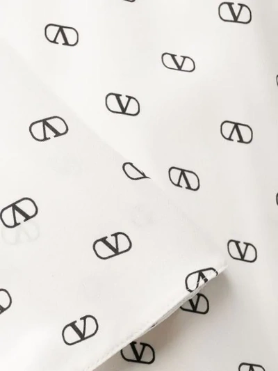 VALENTINO V LOGO DRESS - 大地色