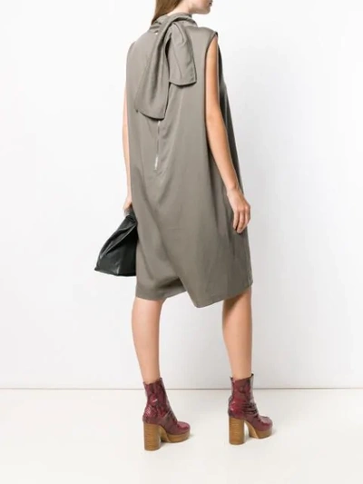 Shop Rick Owens Loose Fit Playsuit In Grey