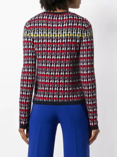 cashmere patterned sweater