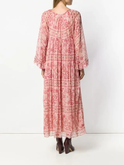 Shop Zimmermann Filigree Print Dress In Pink