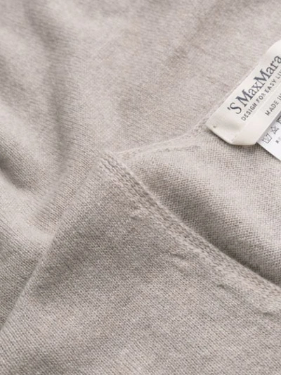 Shop Max Mara Cashmere Sweater In Neutrals