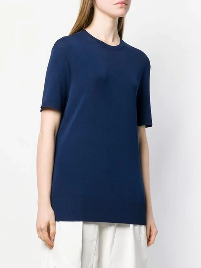 Shop Neil Barrett Oversized T-shirt In Blue