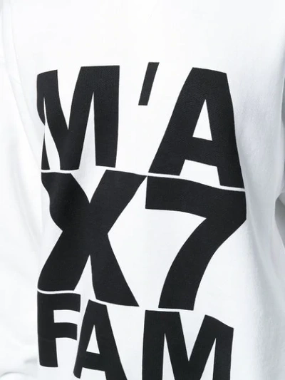 Shop 7 For All Mankind Logo Print Sweatshirt In White