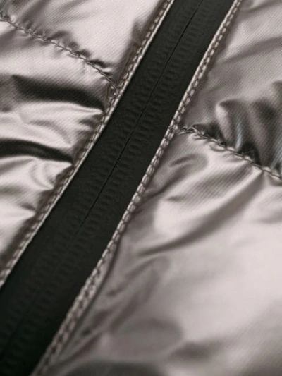 HERNO 高领绗缝夹克 - 灰色