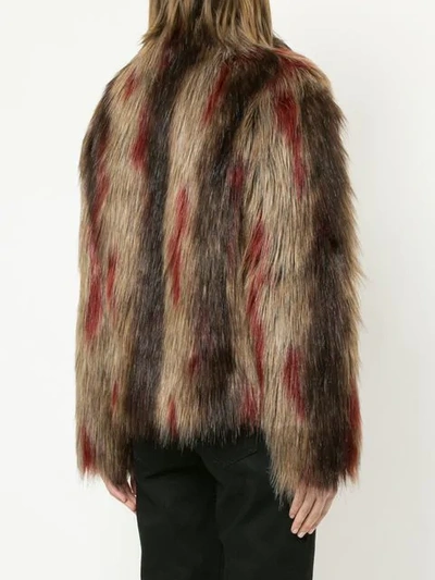 Shop Unreal Fur Delish Jacket In Brown