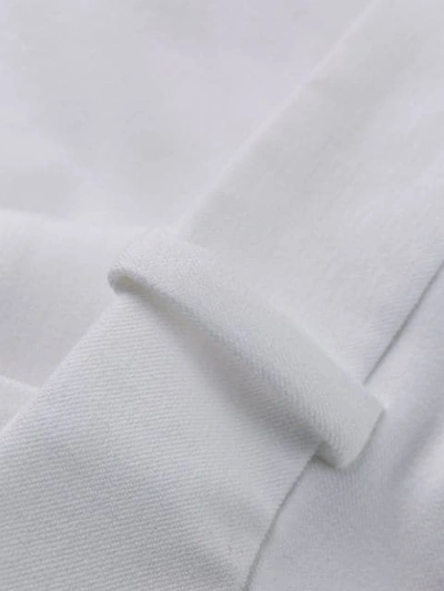 Shop Joseph Zoom Gabardine Skinny Trousers In White
