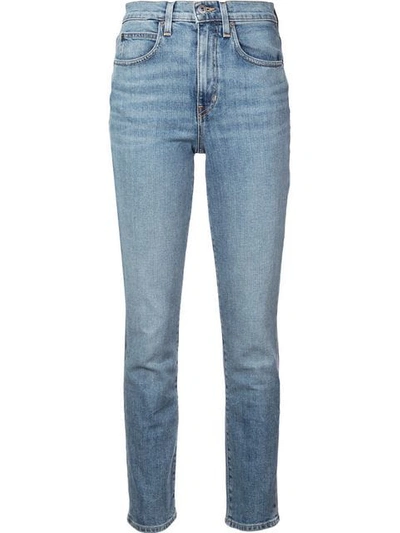 Shop Proenza Schouler Pswl Slim Jeans In Blue
