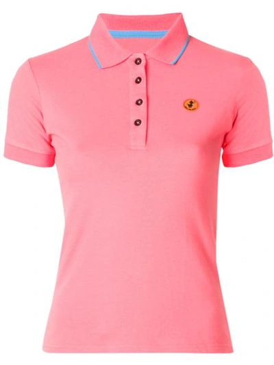 Shop Save The Duck Pico Polo Shirt - Pink