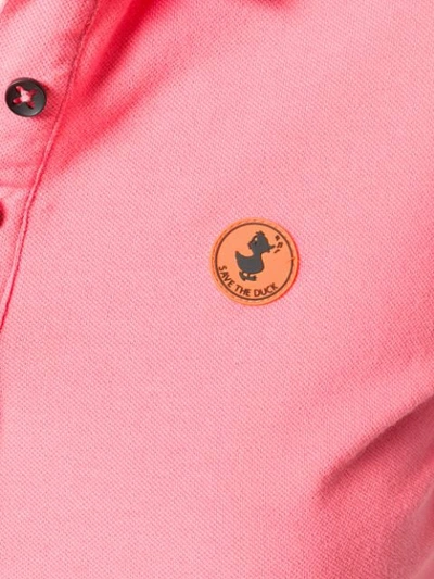 Shop Save The Duck Pico Polo Shirt - Pink