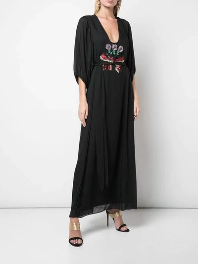 Shop Cynthia Rowley Marquette Sequin Dress In Black