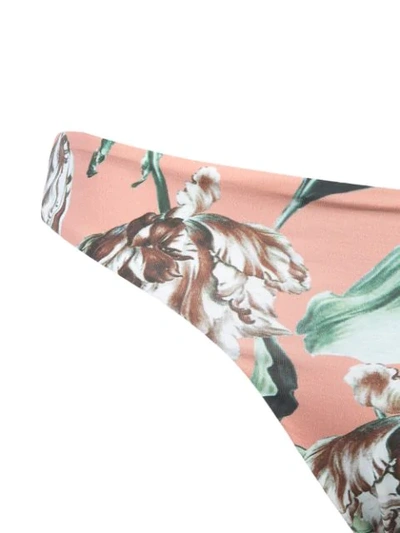 Shop Patbo Botanica Print Bikini Bottom In Neutrals