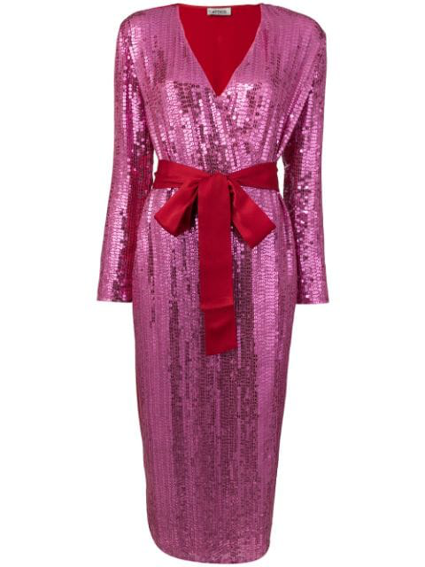 attico pink dress