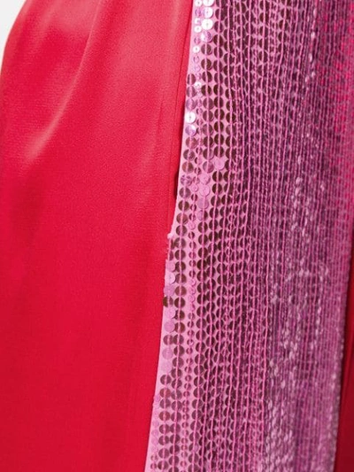 Shop Attico Sequin Dress In Pink