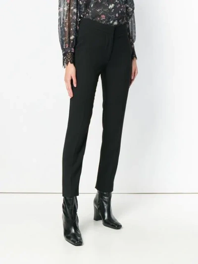 Shop Steffen Schraut Tailored Trousers In Black