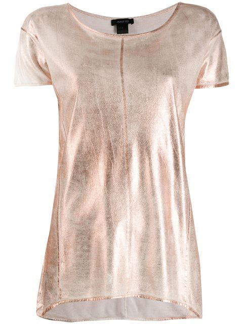 Avant Toi Coated T-Shirt - Pink | ModeSens