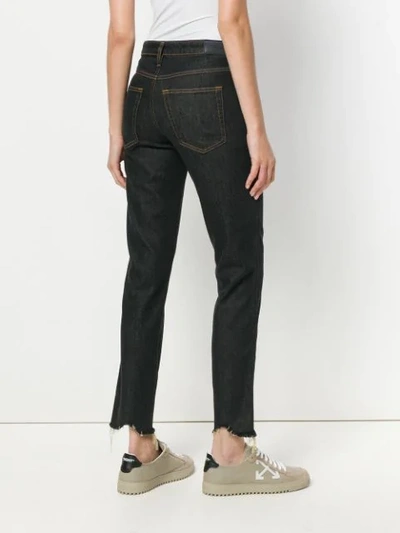 Shop Diesel Babhila 084xk Skinny Jeans In Black