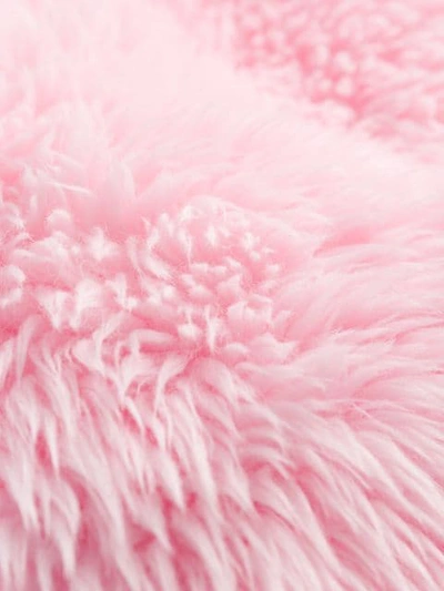 Shop Balenciaga Swing Coat In 2962 Pink
