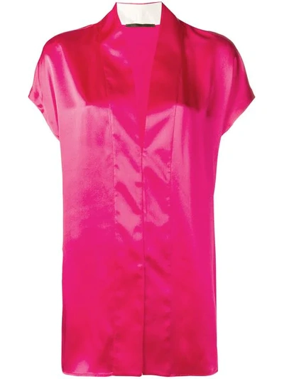 Shop Haider Ackermann V-neck Blouse In Pink