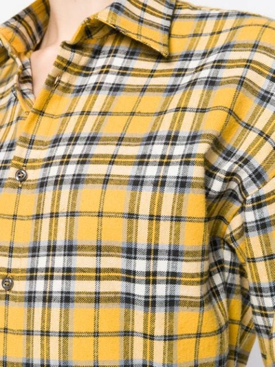 Shop Dsquared2 Dean Shirt In Yellow