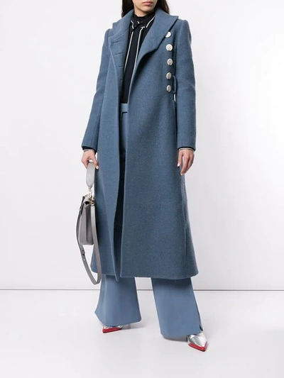 Shop Camilla And Marc Delancey Coat In Blue