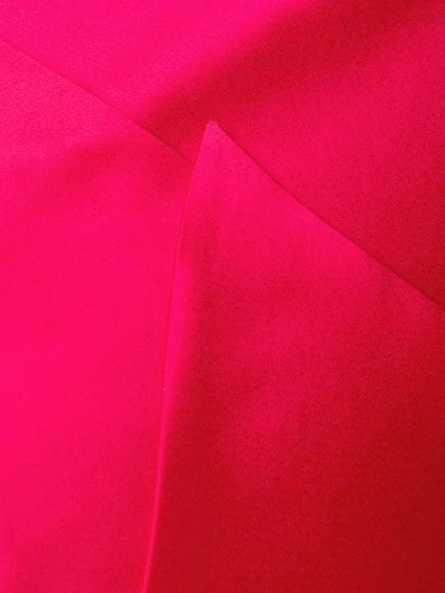 Shop Galvan Pandora Dress In Red