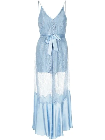 Shop Alice Mccall Give It Up Jumpsuit - Blue