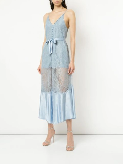 Shop Alice Mccall Give It Up Jumpsuit - Blue