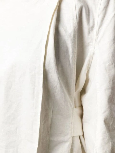 Shop Henrik Vibskov Headwind Flared Dress In White