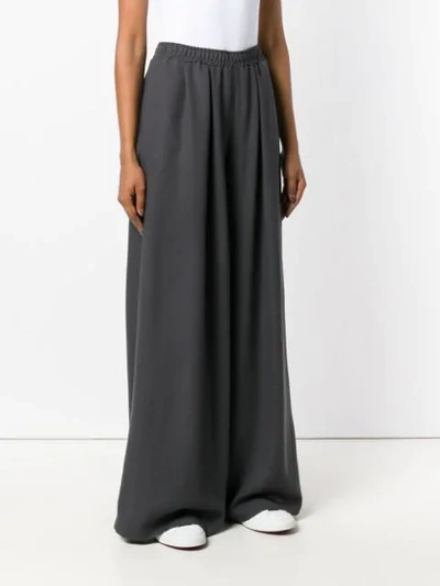 Shop Alchemy Palazzo Pants In Grey