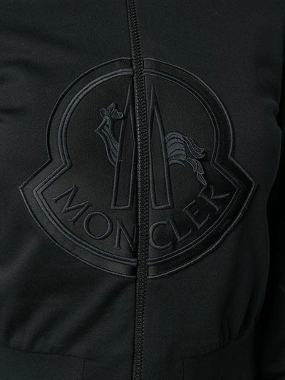 Shop Moncler Maglia Cardigan In Black