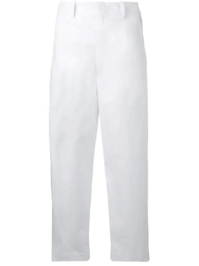 Shop Isabel Marant Grayson Trousers In White