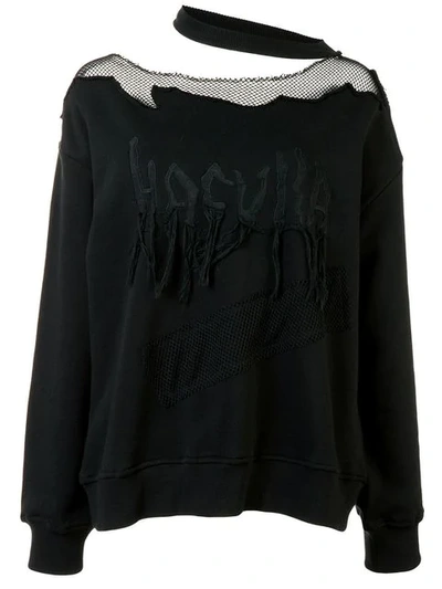 Shop Haculla Voltage Sweater In Black