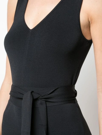 Shop Theory Belted Jumpsuit In Black