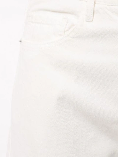 VENROY 高腰牛仔裤 - 白色
