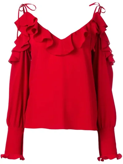 Shop Stella Mccartney Marely Top In Red