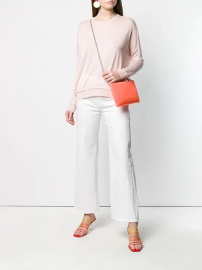 Shop Roberto Collina Fine Knit Sweater In Pink