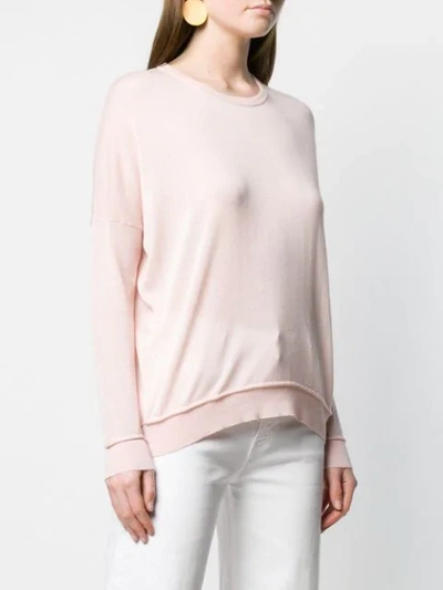 Shop Roberto Collina Fine Knit Sweater In Pink