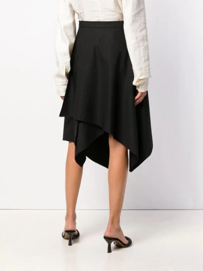 asymmetric skirt