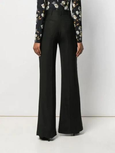 PINKO FLARED TAILORED TROUSERS - 黑色